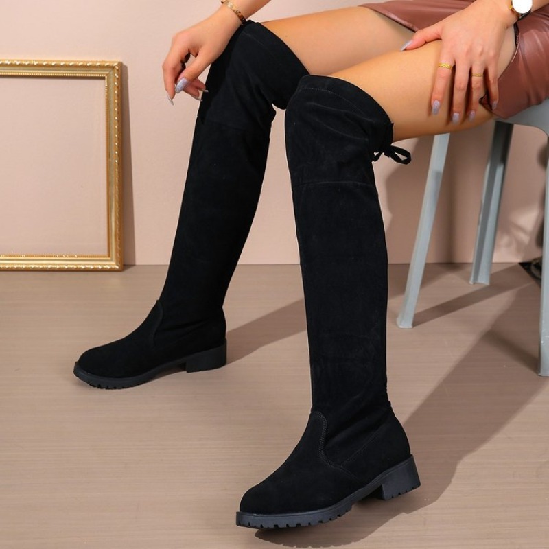 Women Over‑the‑Knee Boots Sued - Knee High Sock Women recension och pris