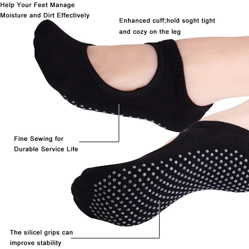 High Quality Women Yoga Socks  - Grip Sock Yoga recension och pris