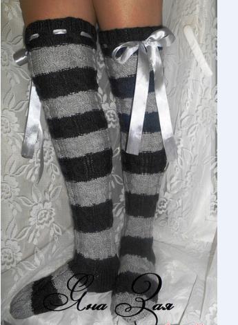 Women Thigh-high Knit Stocking - Thigh High Sock Stay Up recension och pris
