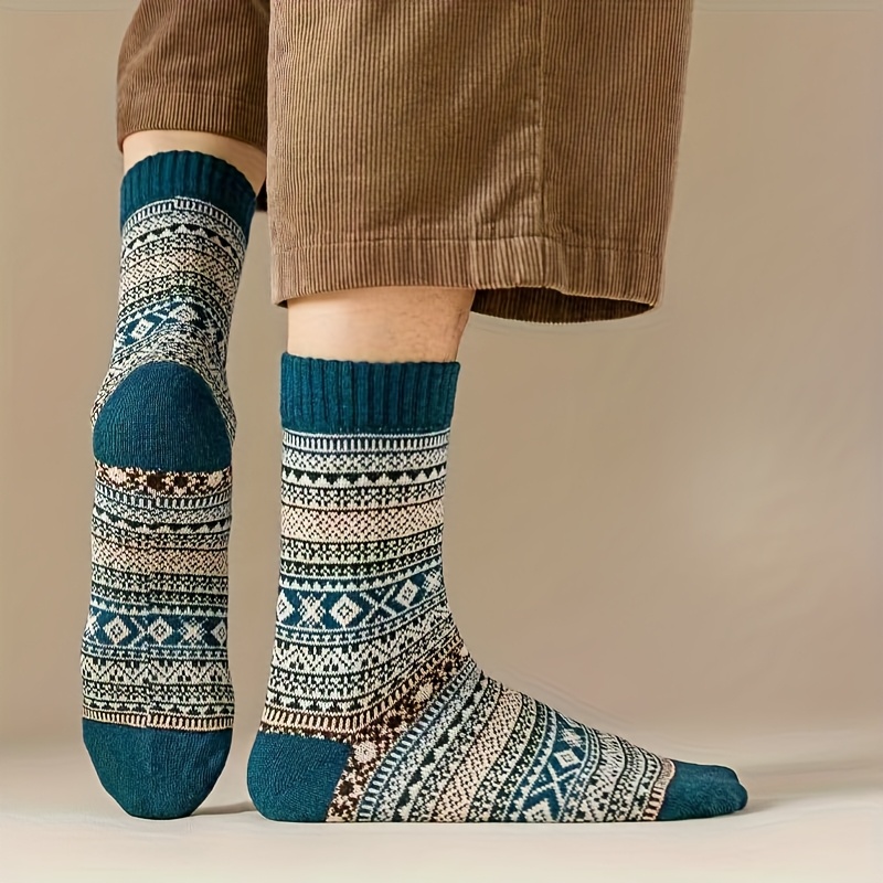 5 Pairs of Winter Retro Thick  - Compression Sock Medical recension och pris