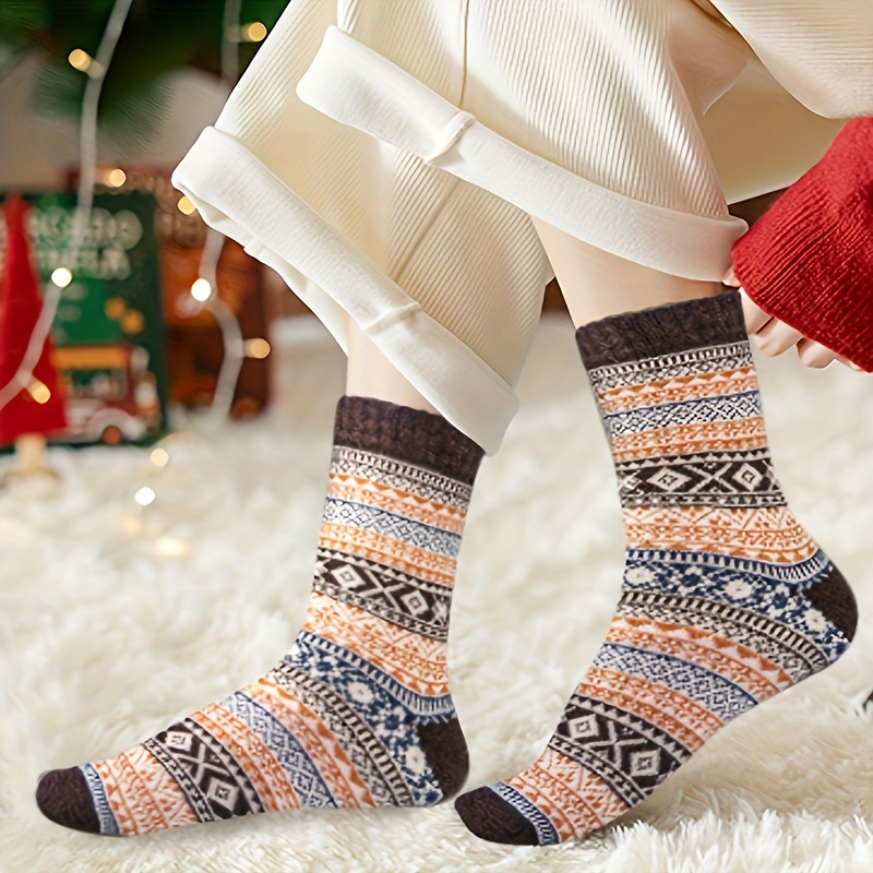 5 Pairs of Winter Retro Thick  - Compression Sock Medical recension och pris